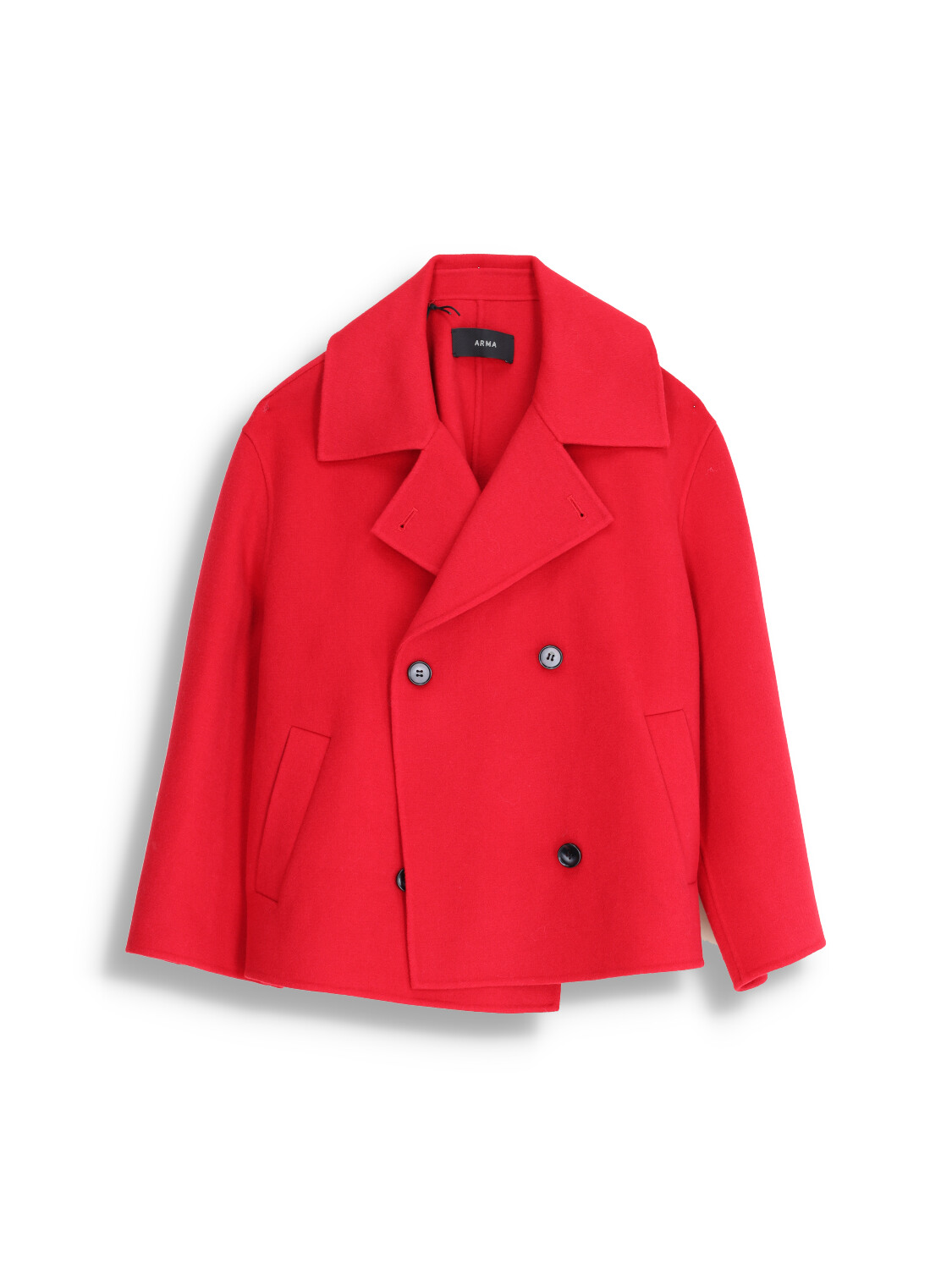 Manila - Oversized wool button front jacket