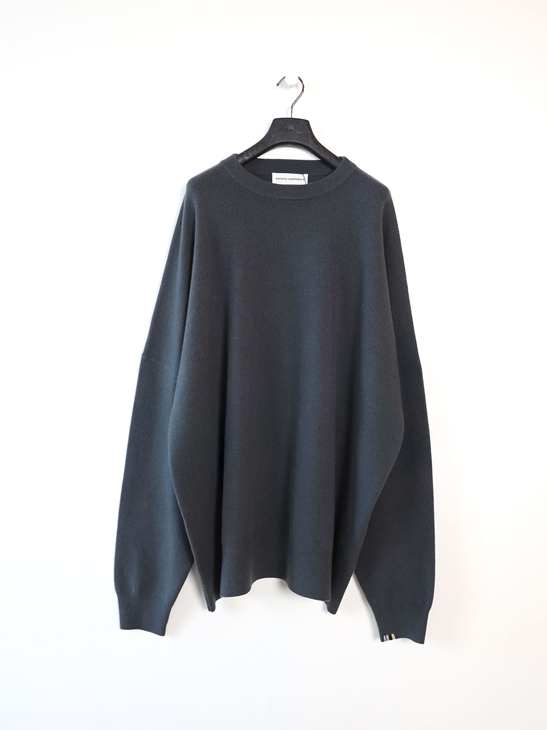 Extreme Cashmere N°246 Juna – Oversized Cashmere Pullover anthrazit Taille unique