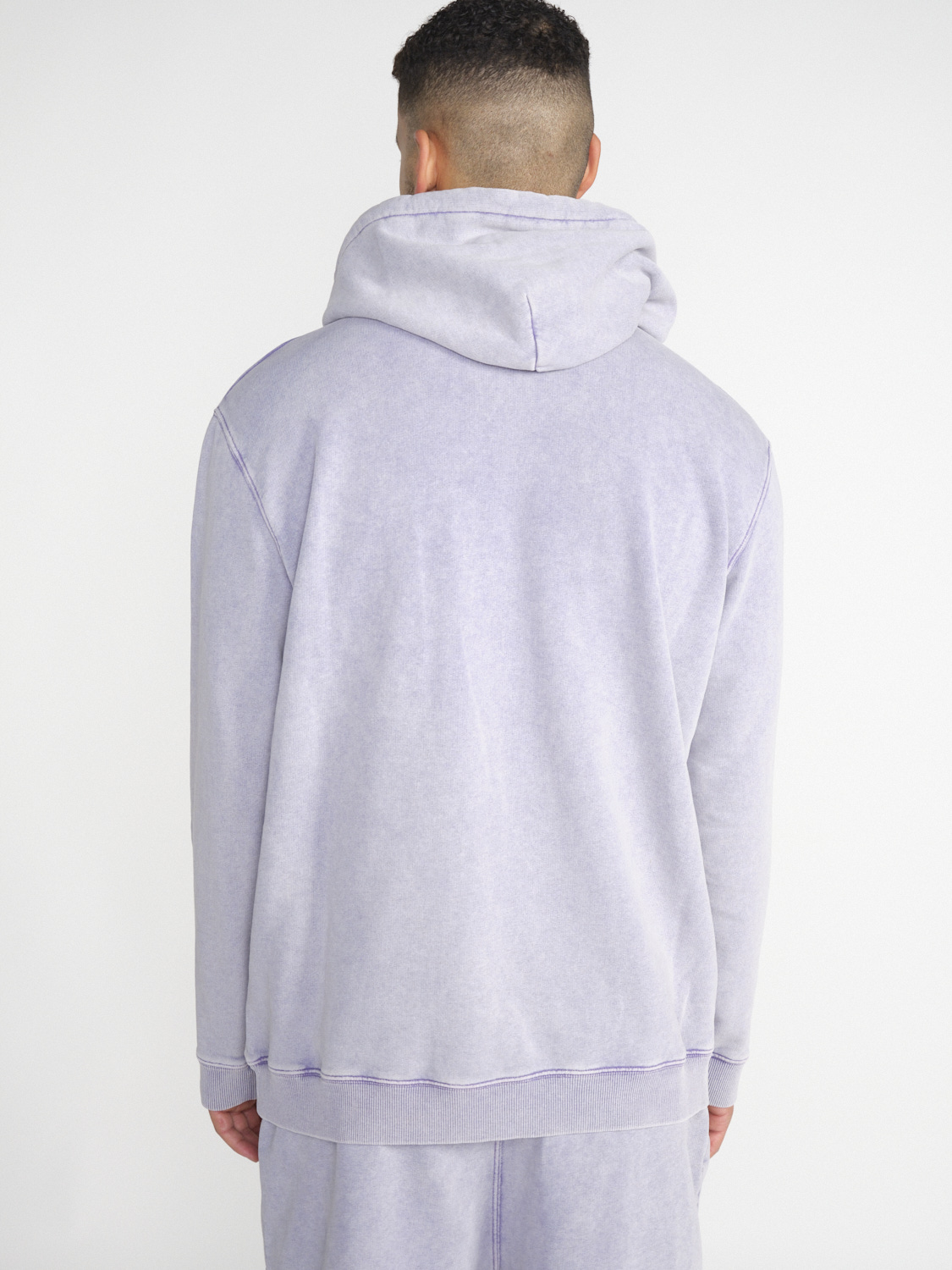 Dondup Hoodie with a washed-out look  lila XL