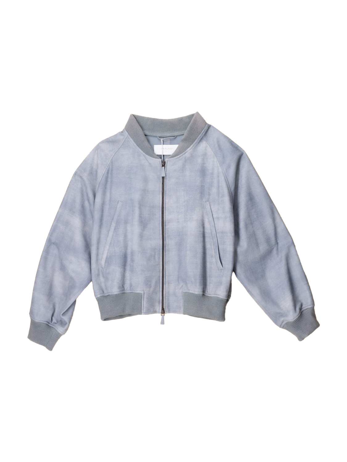 Anniversary Jacke aus Schafsleder  blau 34