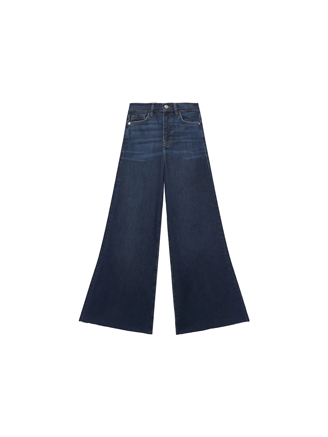 Frame Le Easy Flare – Stretchy jeans with a cropped length  blue 26