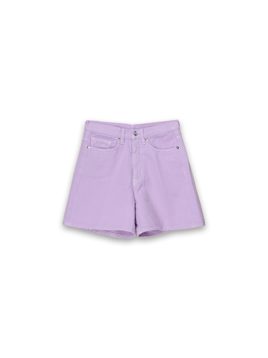 nine in the morning Lilla – Jeansshorts aus Baumwolle   lila 25
