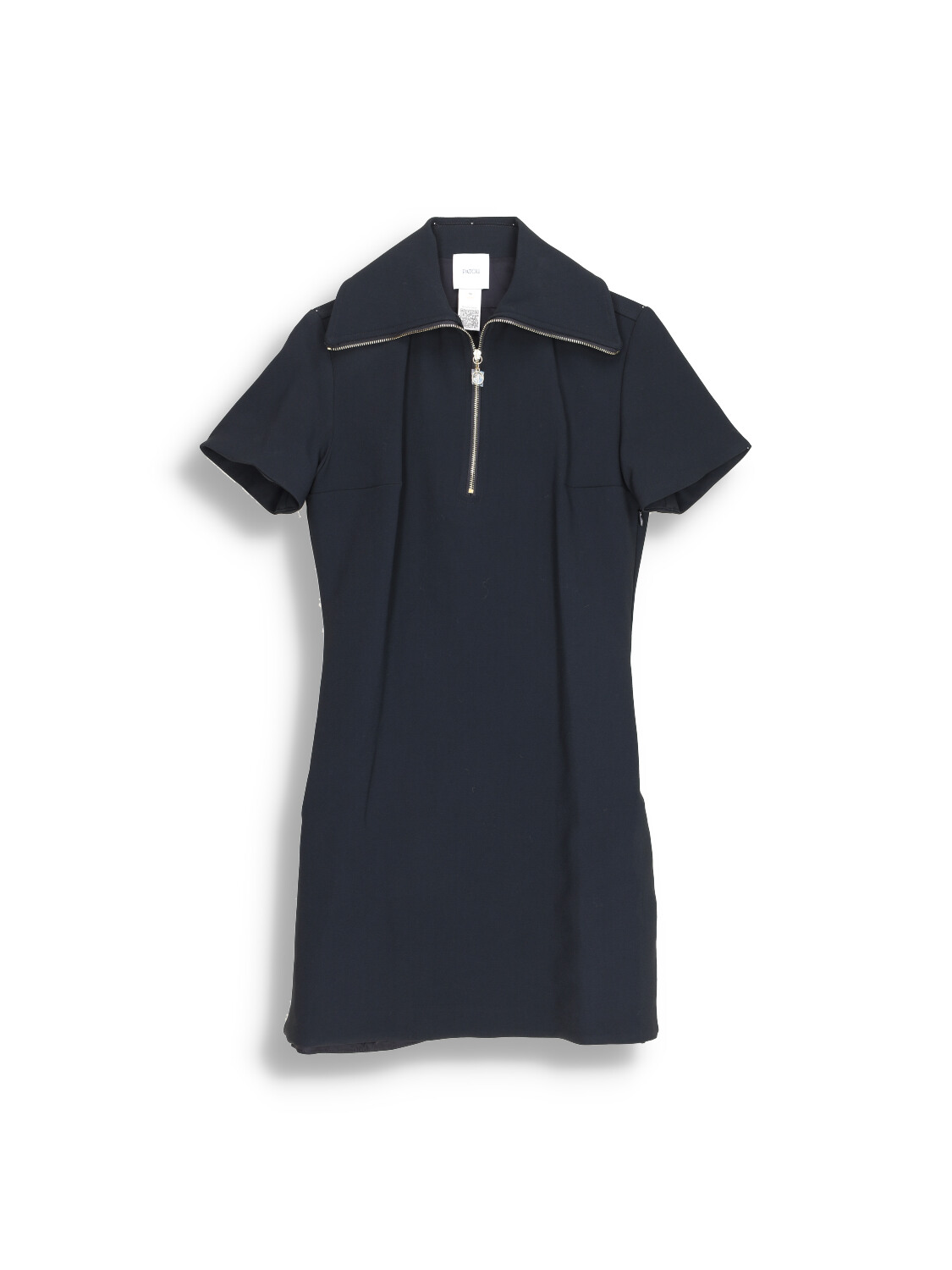 Zip Skater Dress - Mini dress with zipper detail