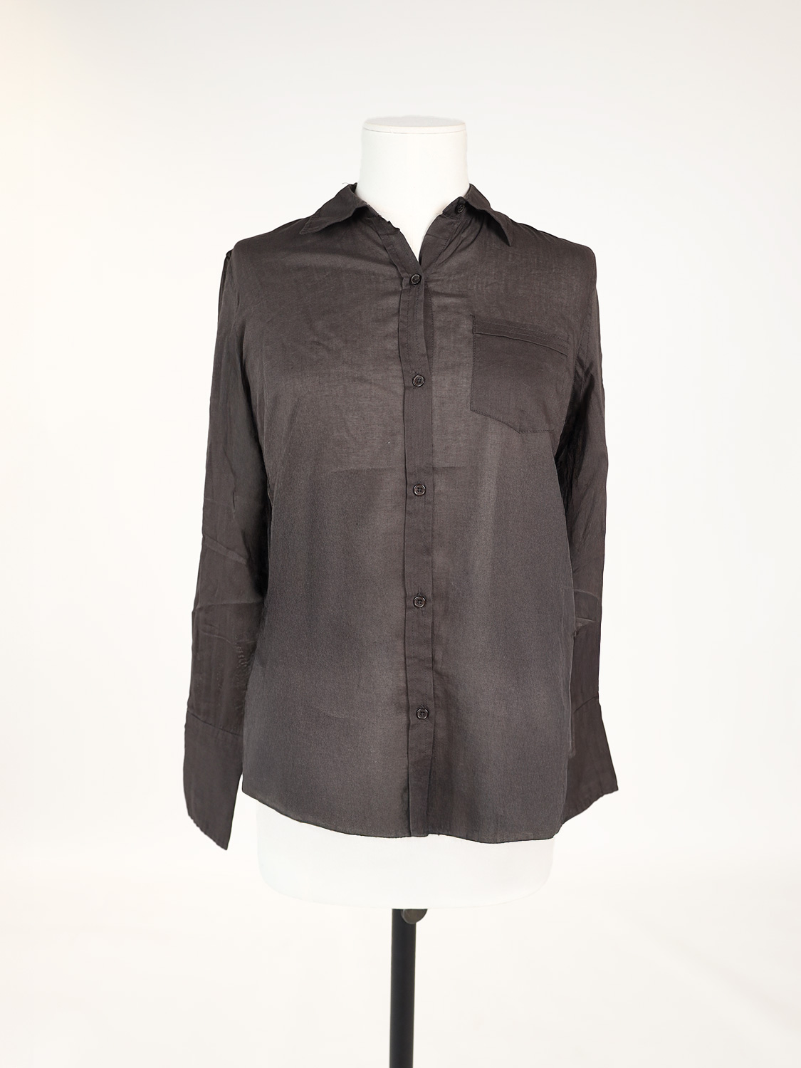 Bluse mit Brusttasche  