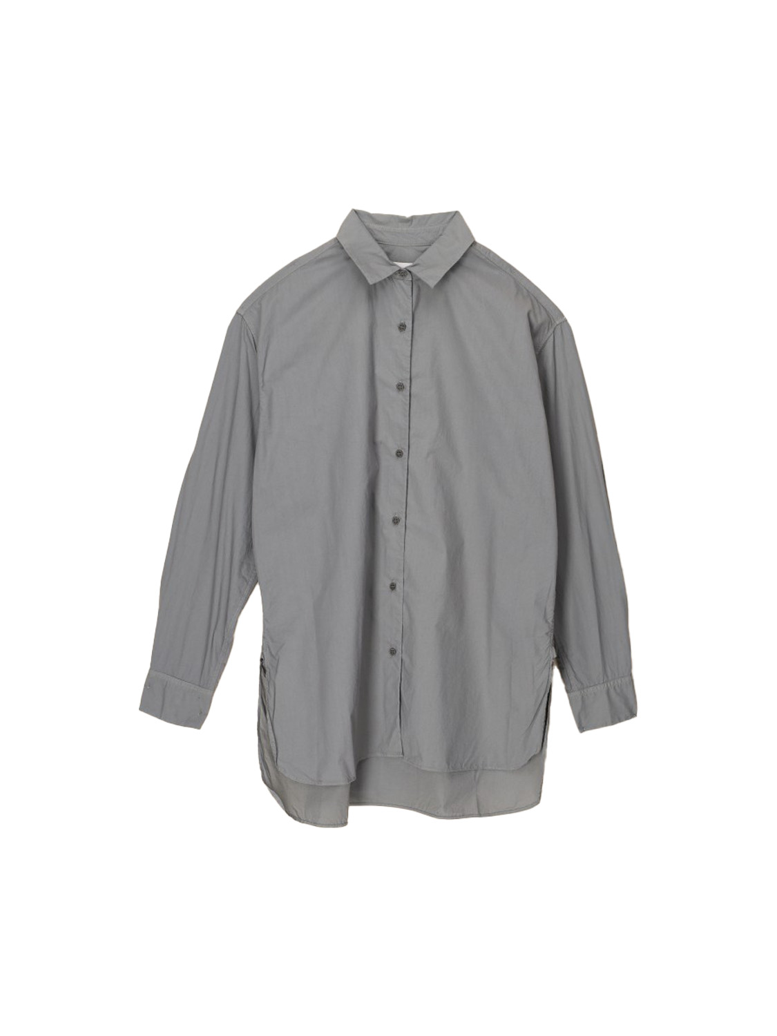 Nili Lotan Yorke - Long cotton blouse  khaki M