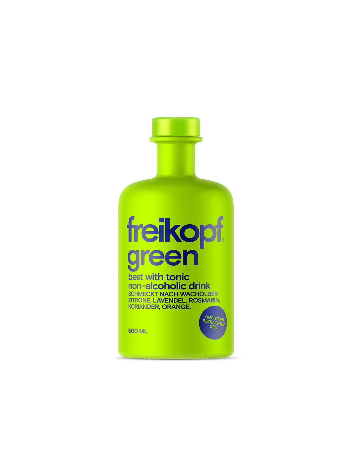 freikopf Green - Non-Alcoholic Getränk  500ml white tonic