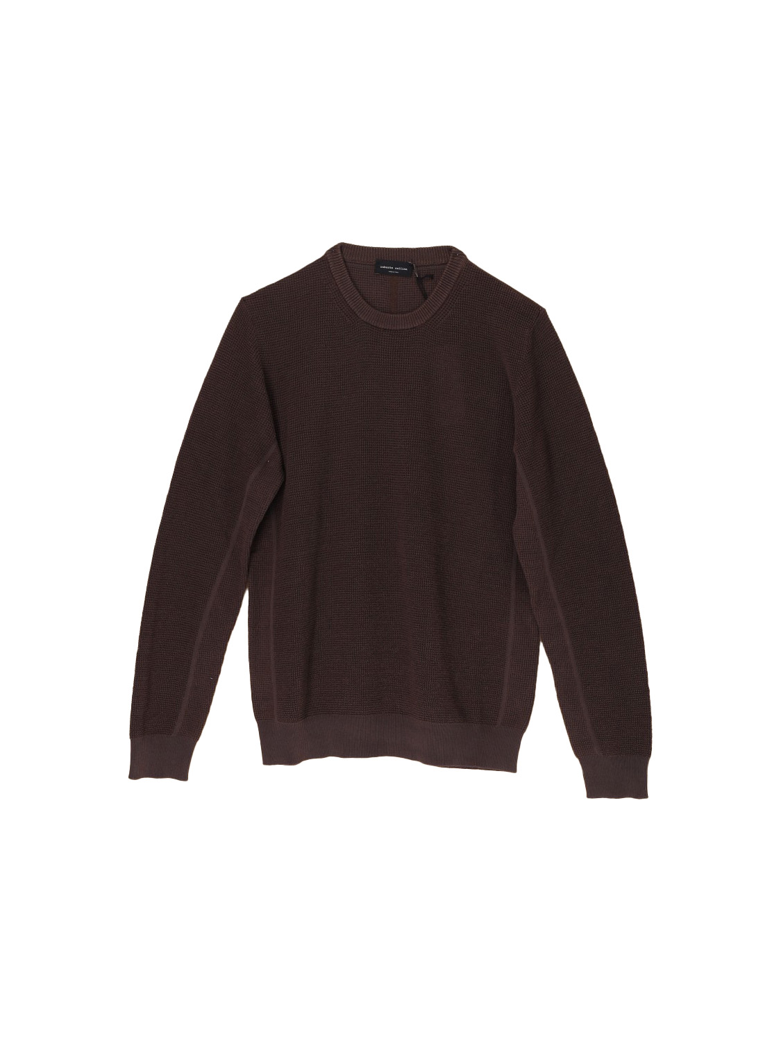 Sweater with micro hole seams 