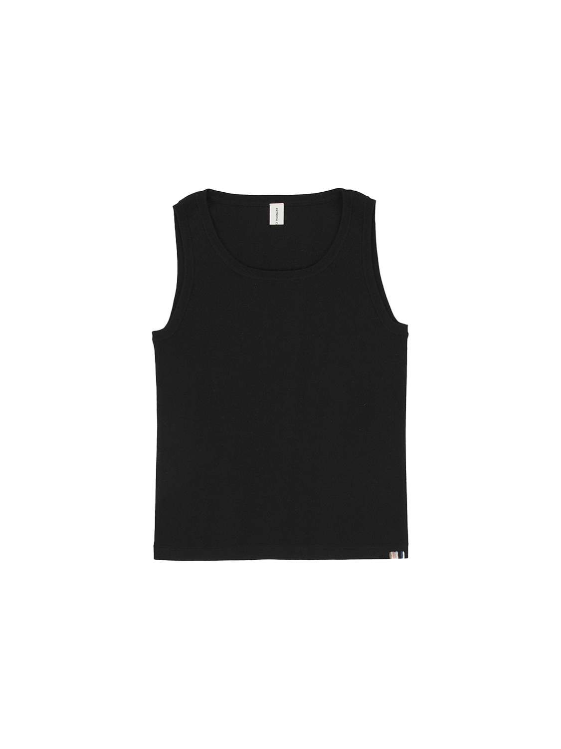 Extreme Cashmere N°333 Singlet – top made from a cotton-cashmere mix  black One Size