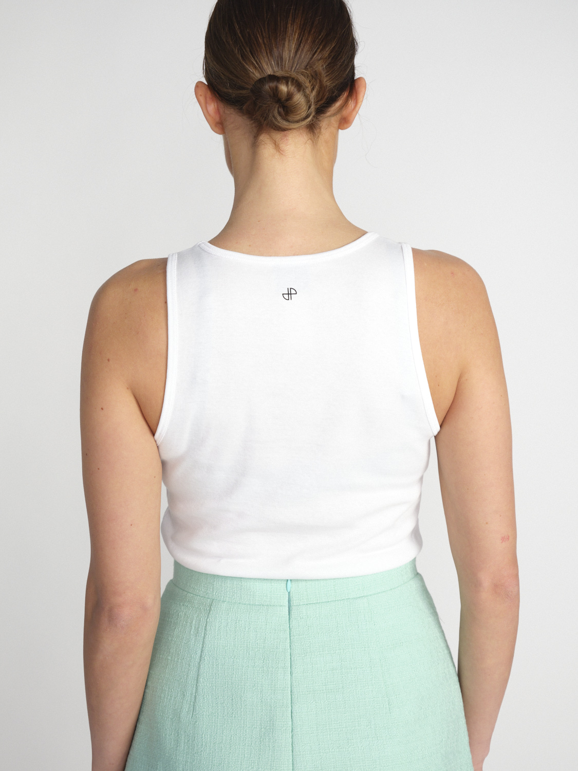 Patou Iconic Tank - Tank top made from organic cotton  mint S