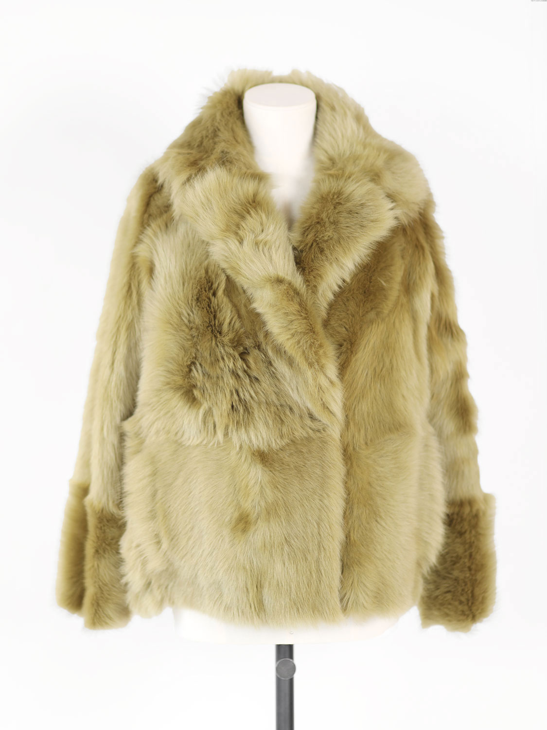Blancha Toscana – Short fur coat green 34