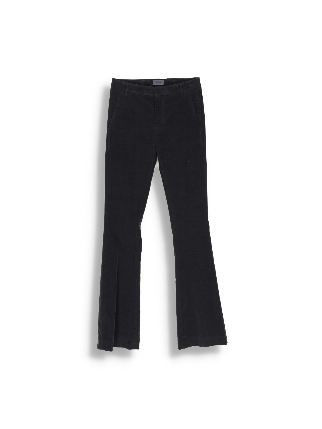 Dondup Cotton corduroy trousers with straight leg white 26