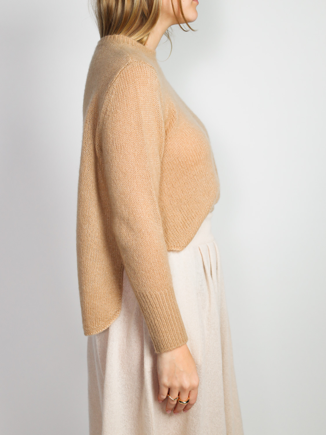 LU Ren Maicon – Cashmere sweater  camel XS