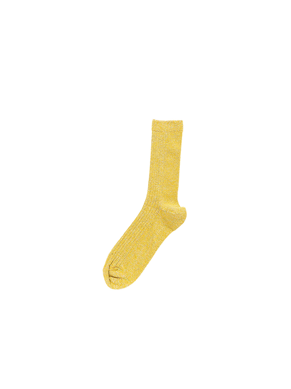 Alto Zoe Corto – Kurze Socken mit Lurex Effekten  hellgrün One Size