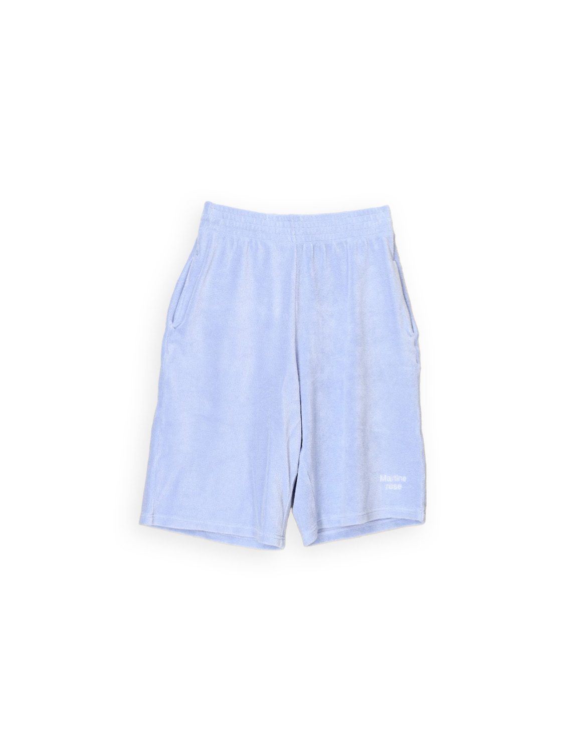 Martine Rose Classic Frottee-Shorts aus Baumwoll-Mix  blau XS