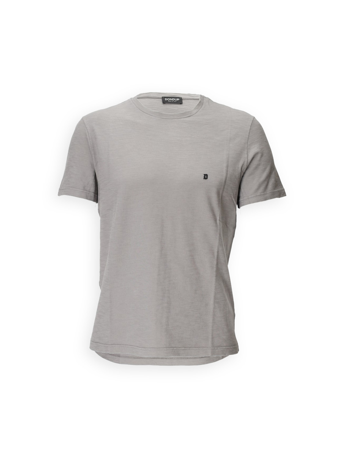 Dondup Leichtes T-Shirt aus Baumwolle 	  grau M