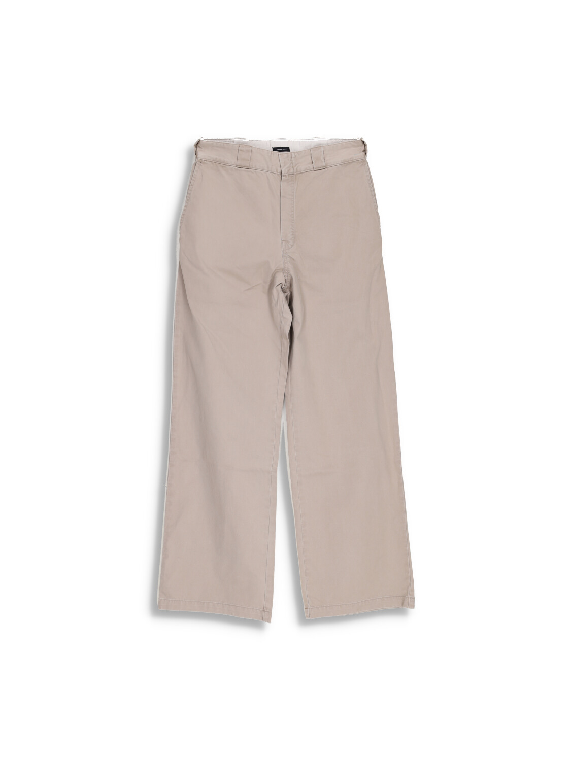 R13 Pantalones Casual Attraction - Pantalones de talle alto y pernera ancha beige 26