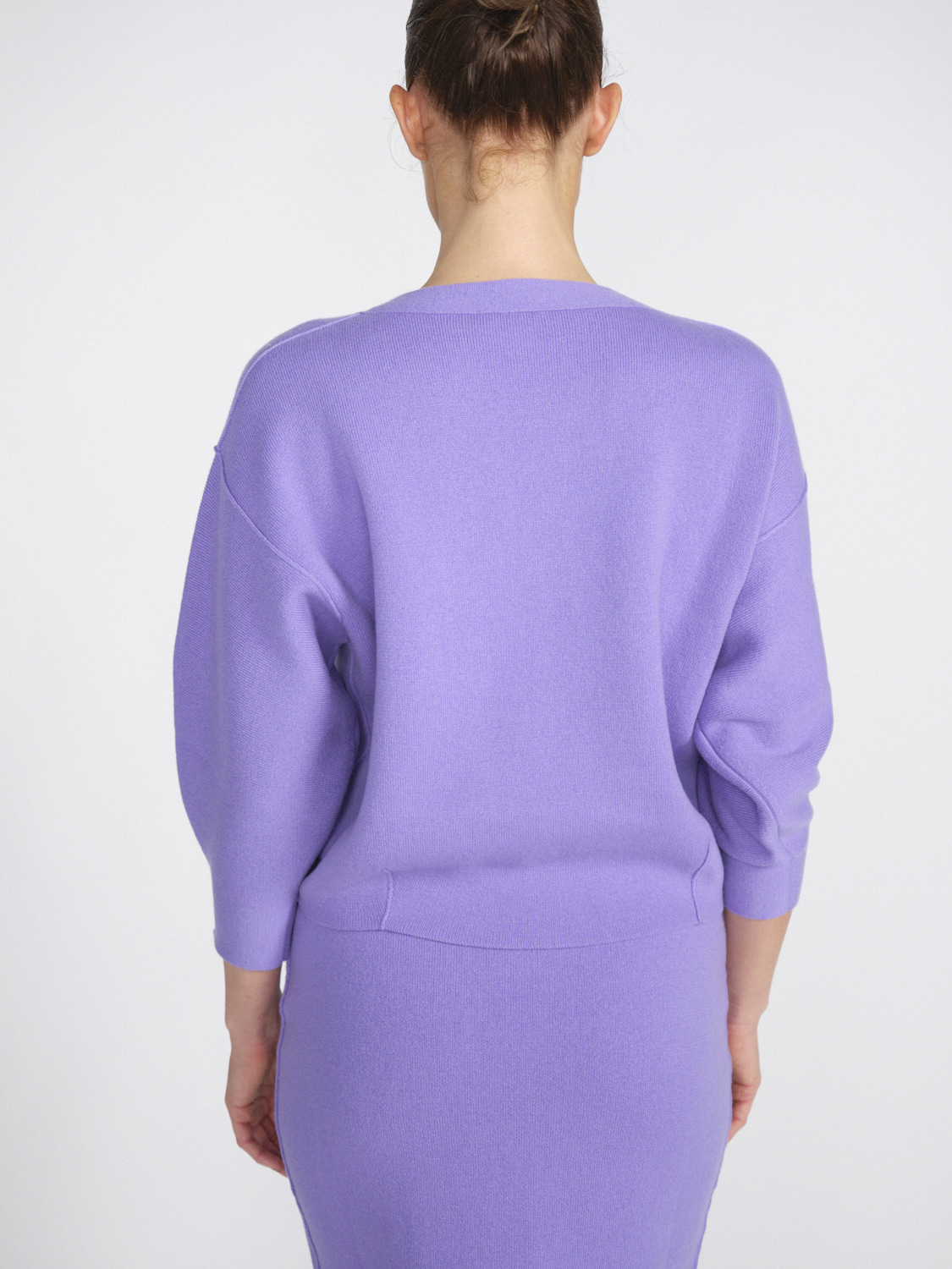Iris von Arnim Arielle - Cropped cashmere jumper  lila S