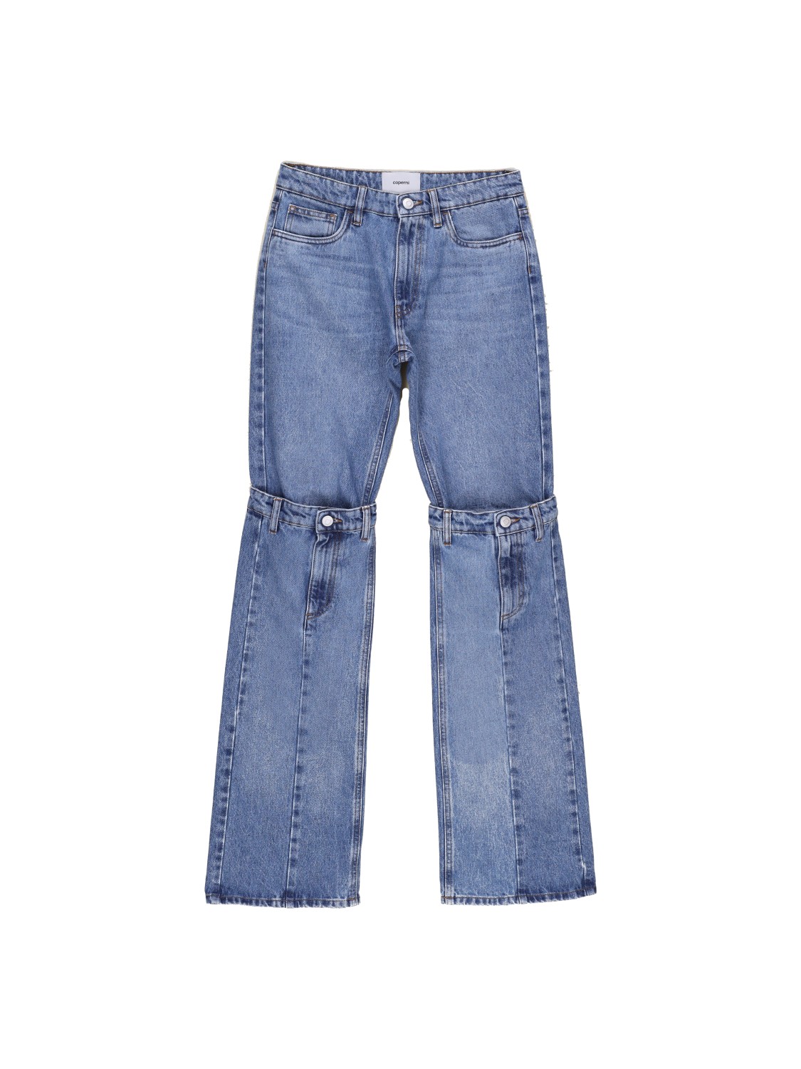 Open Knee Jeans – Denim aus Baumwolle  
