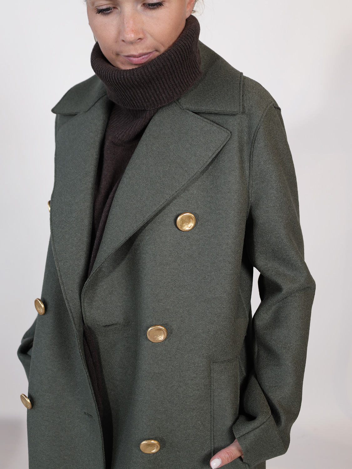 Harris Wharf London Coat green 34