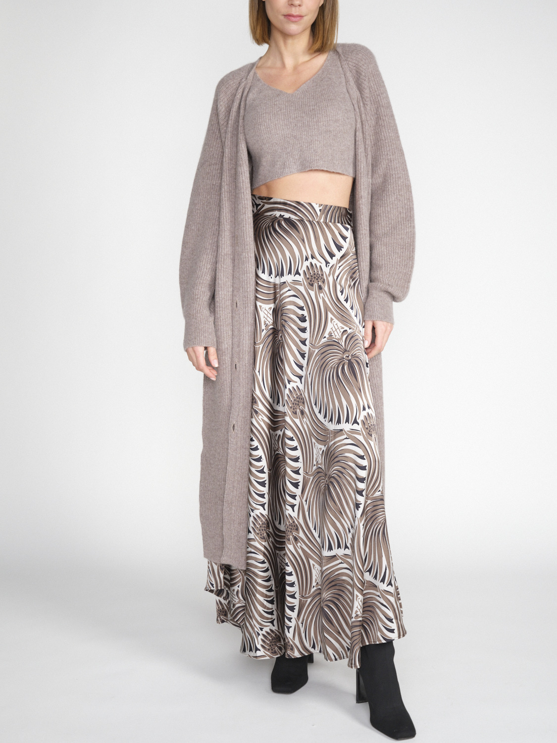 Aramis Caribou – Long-Cardigan made of cashmere  