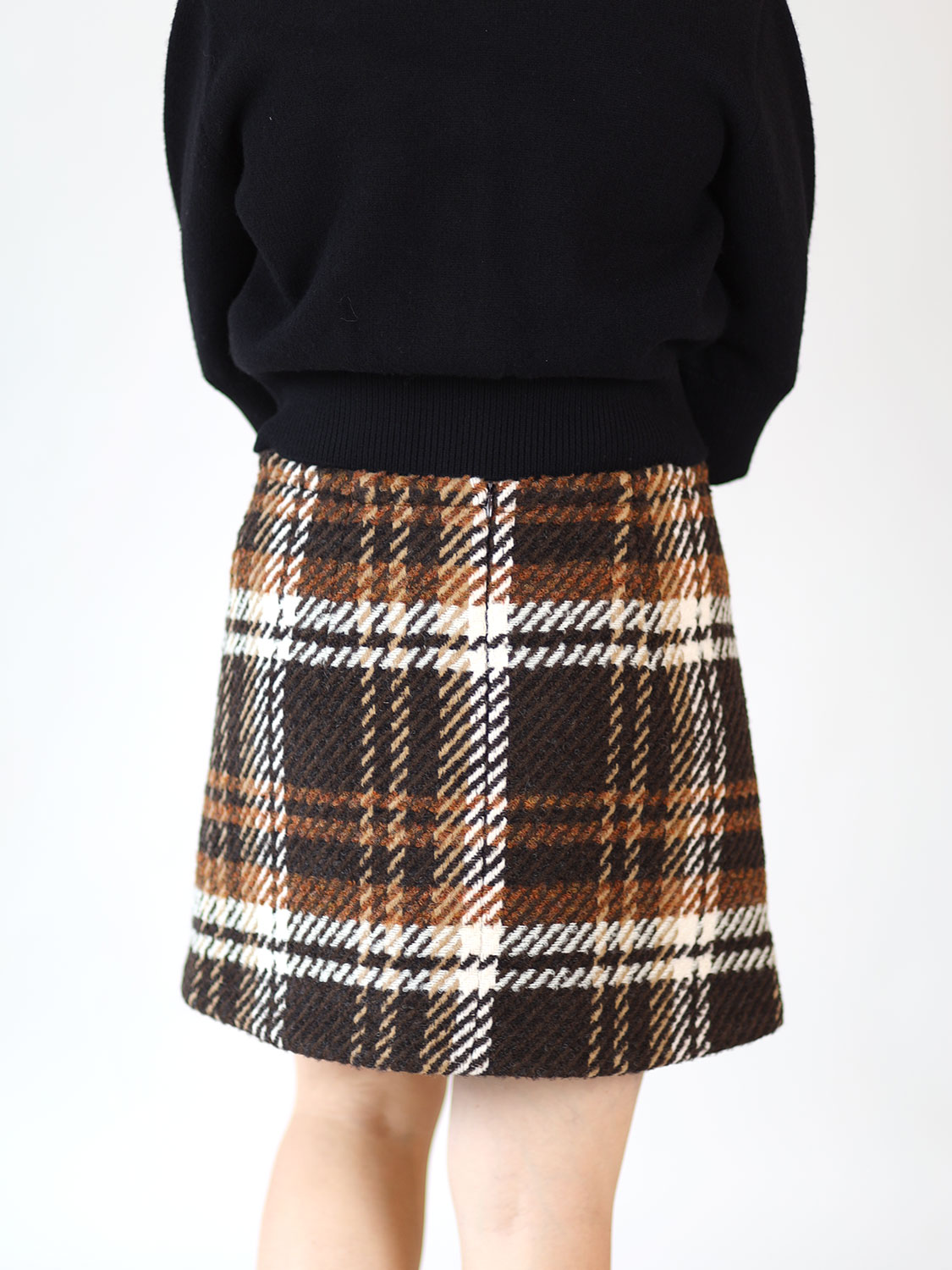Patou A-Line Mini – Rock mit Muster  mehrfarbig 38