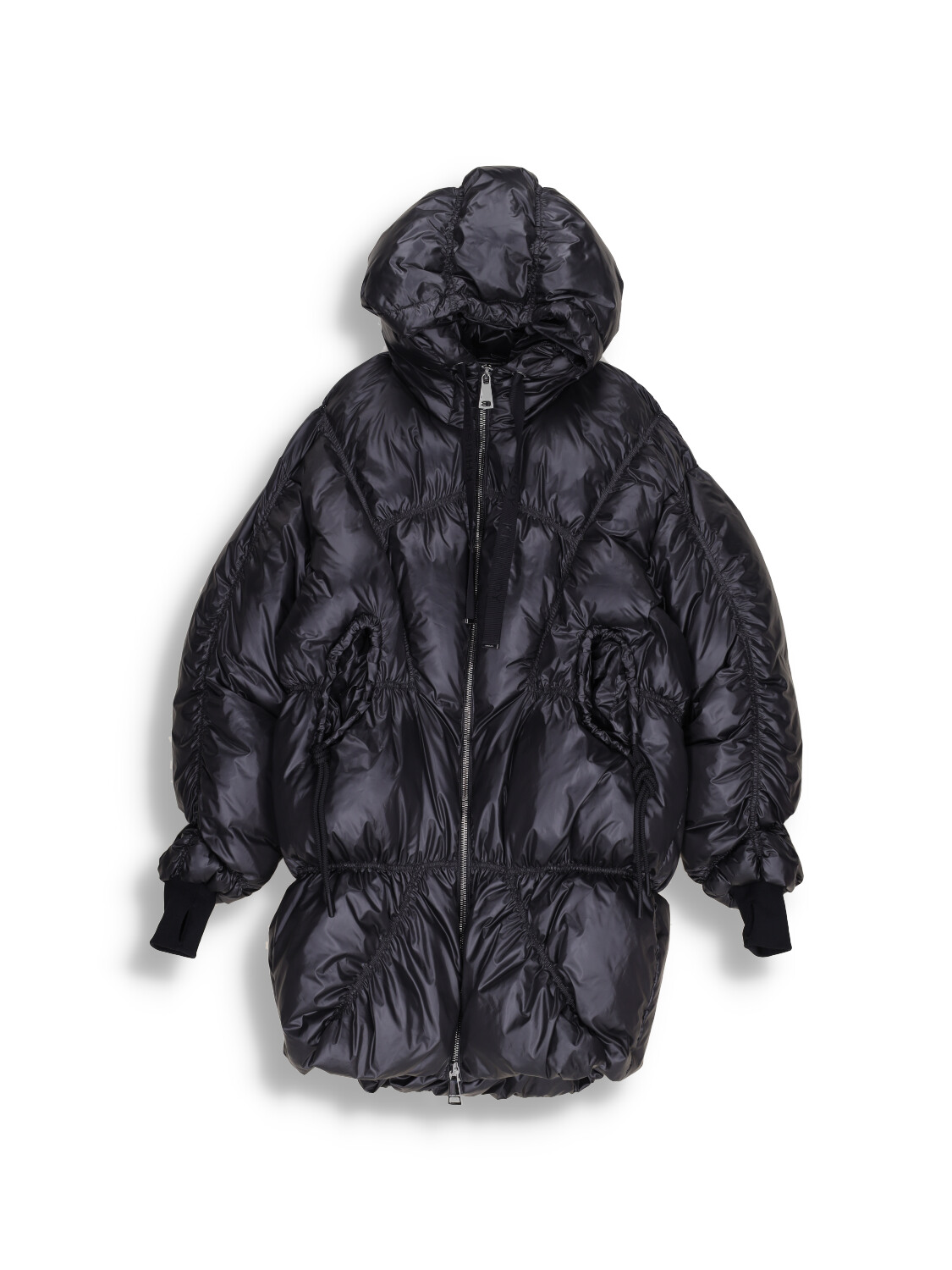 khrisjoy Puff Khris Iconic Shiny - Puffer jacket with hood | loui.rocks