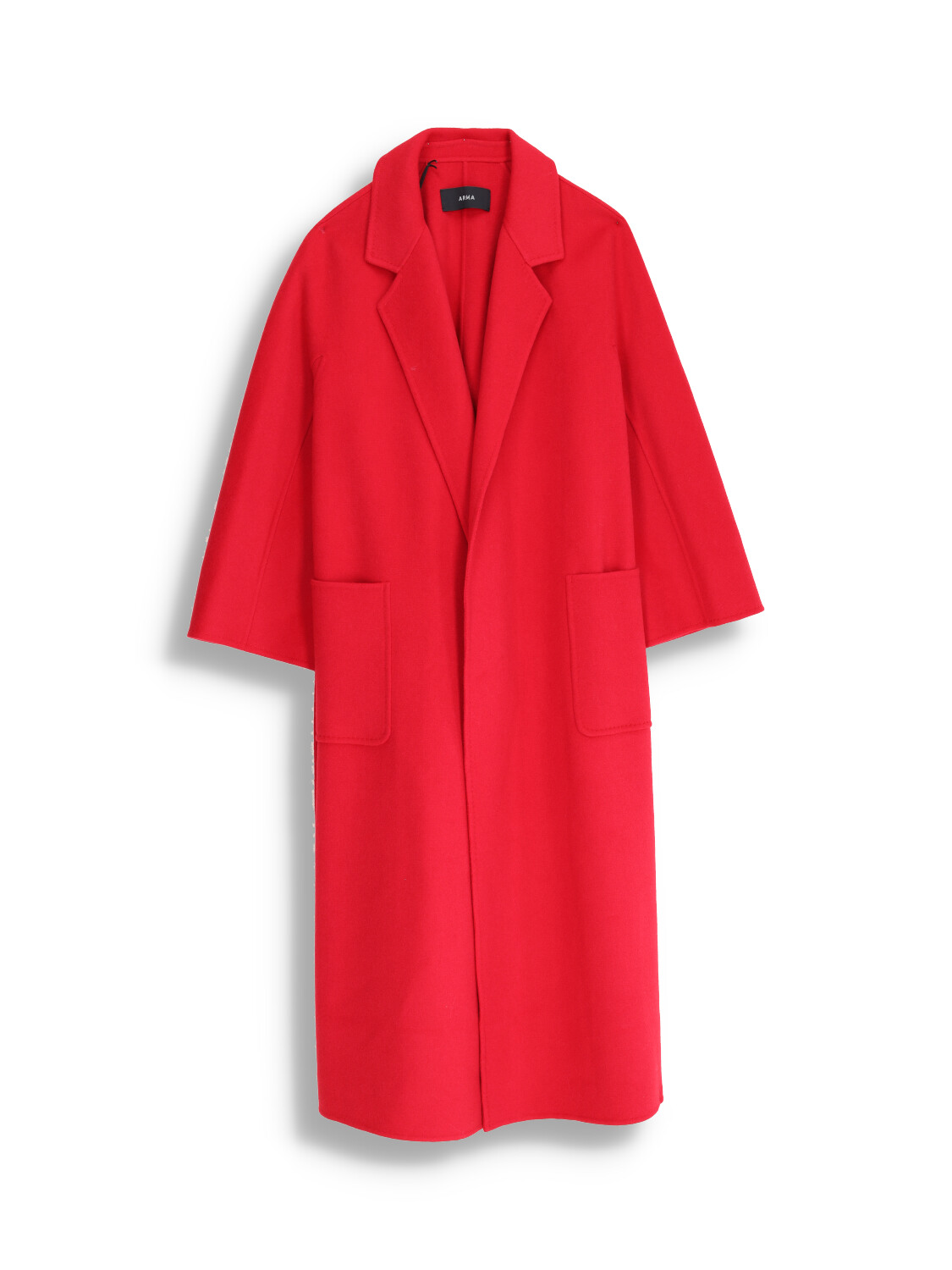 Seguret - Oversized coat with tie belt in wool