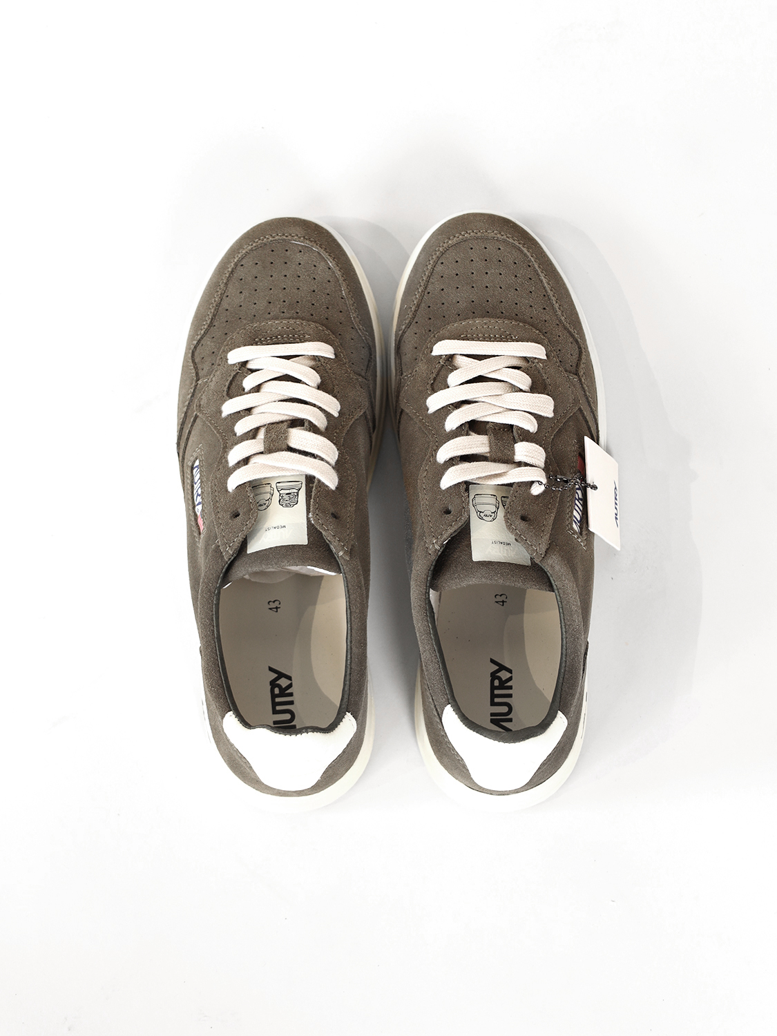 Autry Medalist Low – Sneaker khaki 42 Autry Medalist Low – Sneaker khaki 42