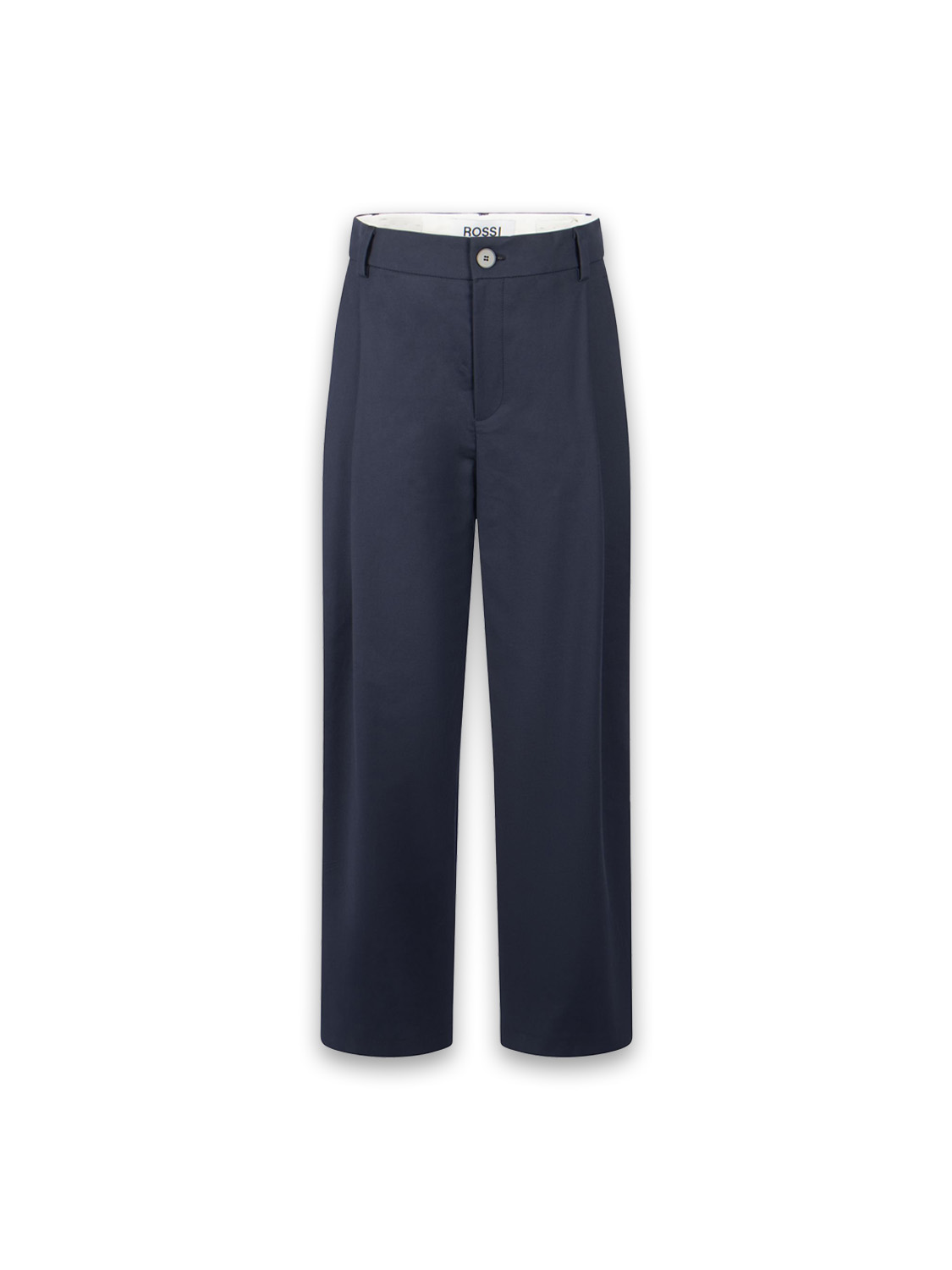 Robin – straight-leg trousers made of cotton satin 
