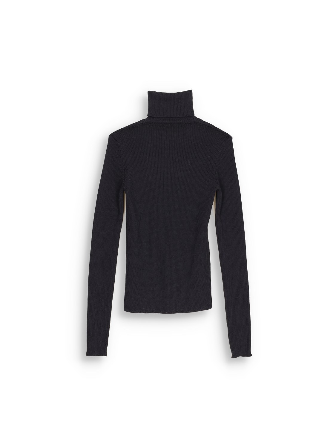 Roberto Collina Dolcevita ML - Turtleneck sweater made of merino wool black S