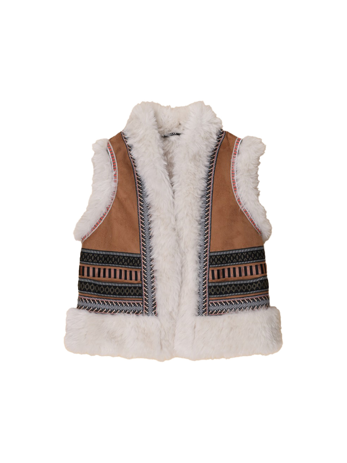 Camel fur vest deals
