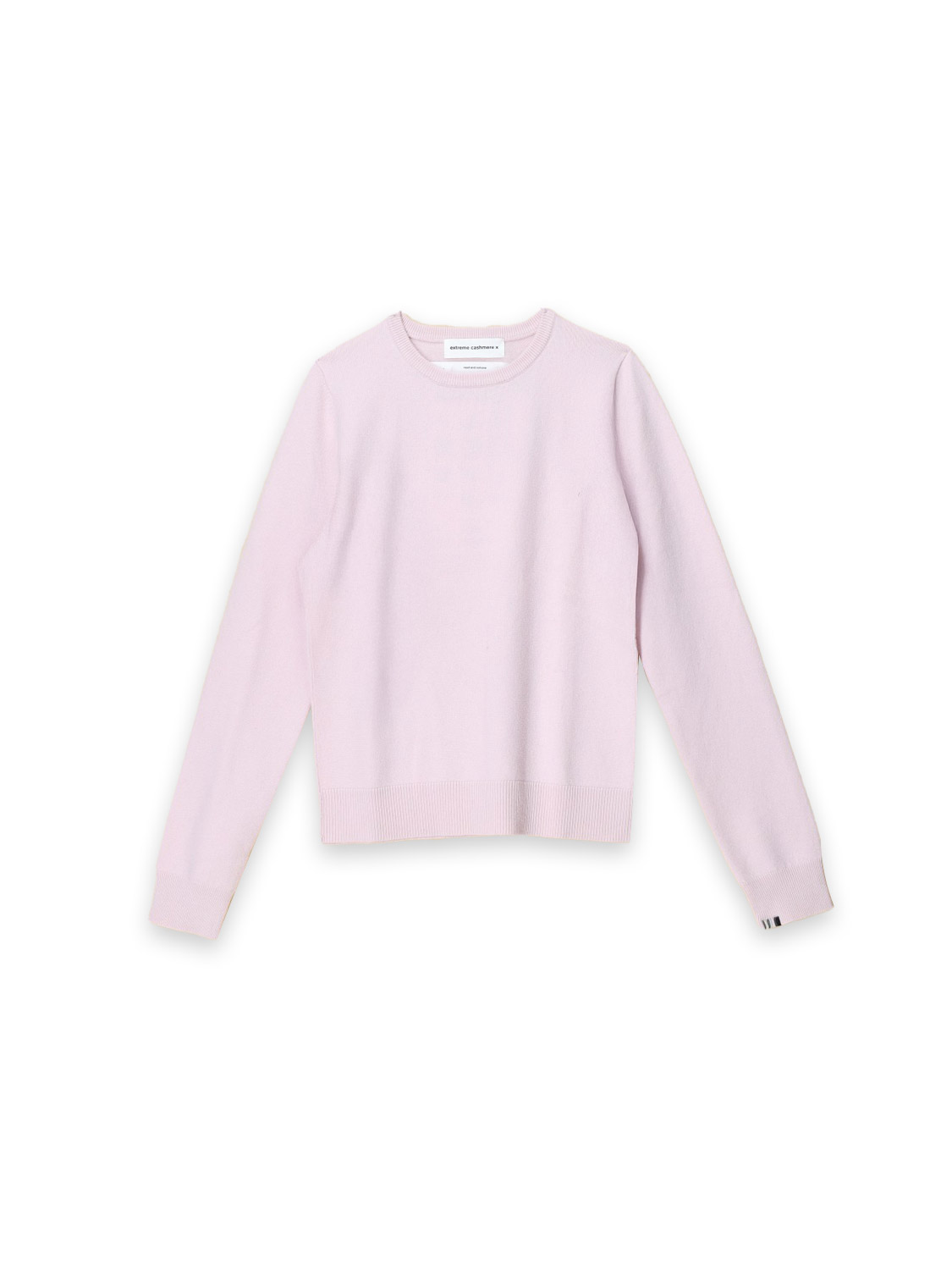 Extreme Cashmere N° 41 Body – Pullover aus Cashmere  rosa Taglia unica