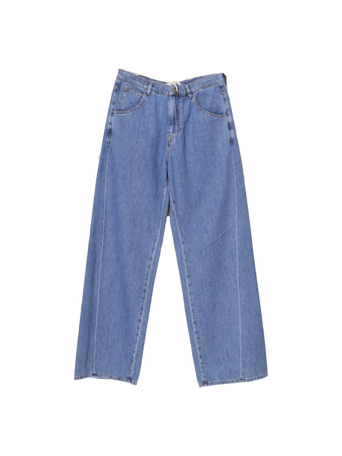 Iris Paper Denim – wide leg denim made from a cotton mix 