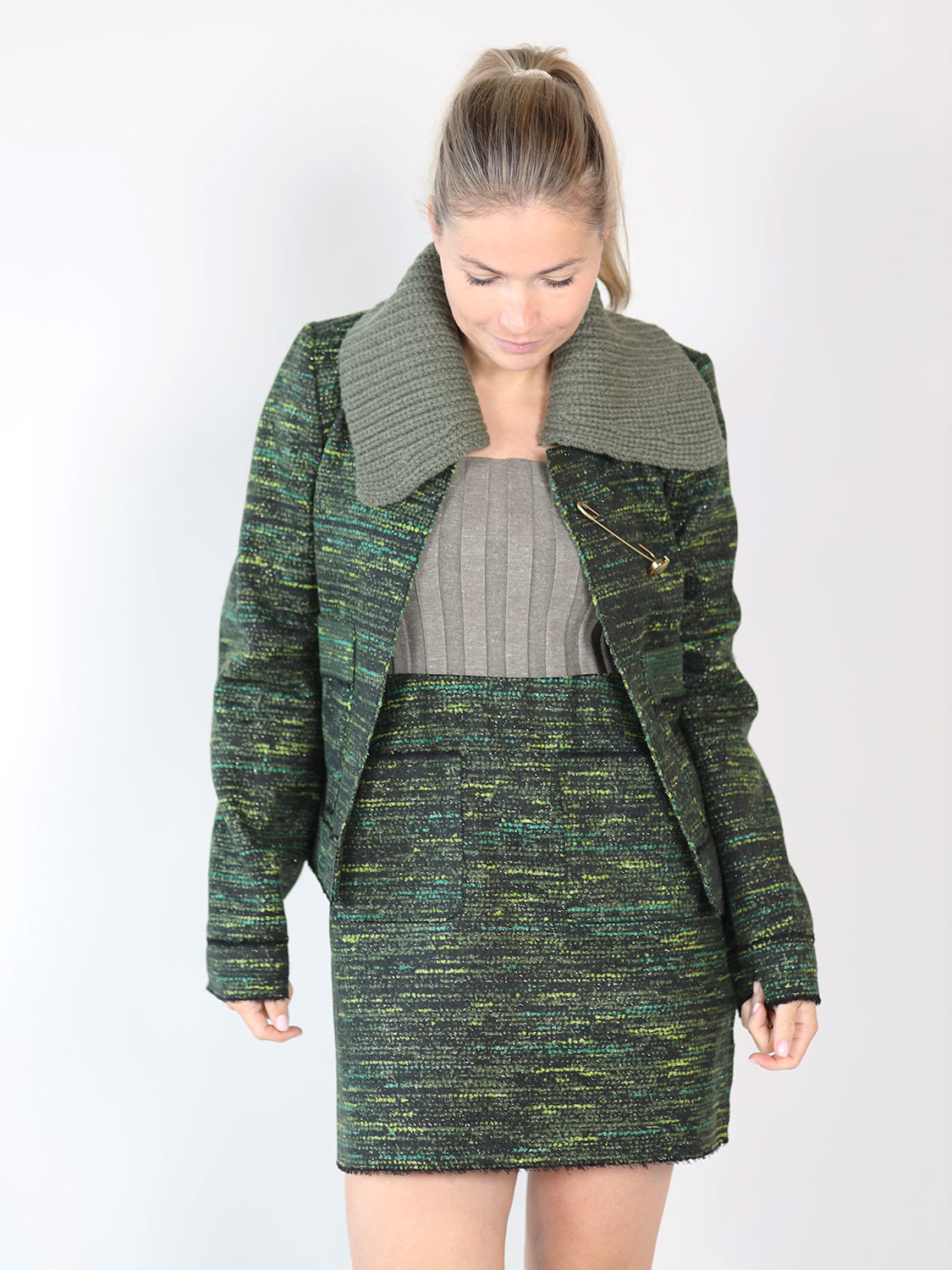 Flora Skirt – Rock mit doppeltem Bund  