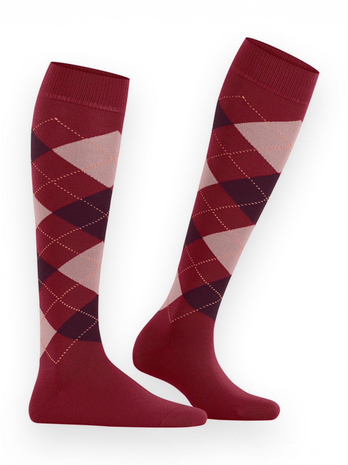 Burlington Marylebone – Knee-high socks bordeaux 36/41