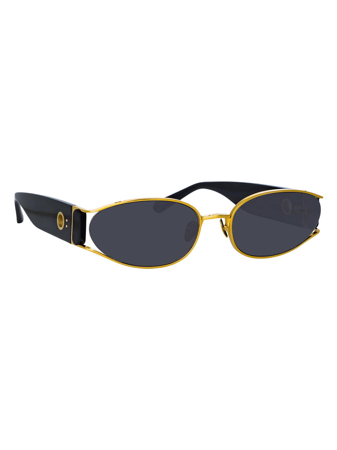 Linda Farrow Shelby - Cat eye style sunglasses black One Size
