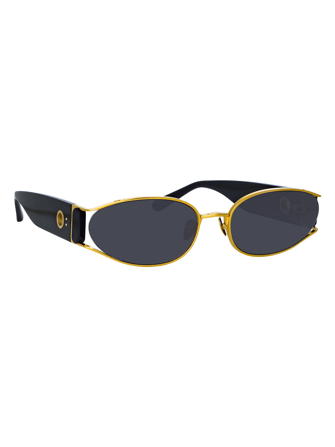 Linda Farrow Shelby – Sonnenbrille im Cat Eye Style negro Talla única