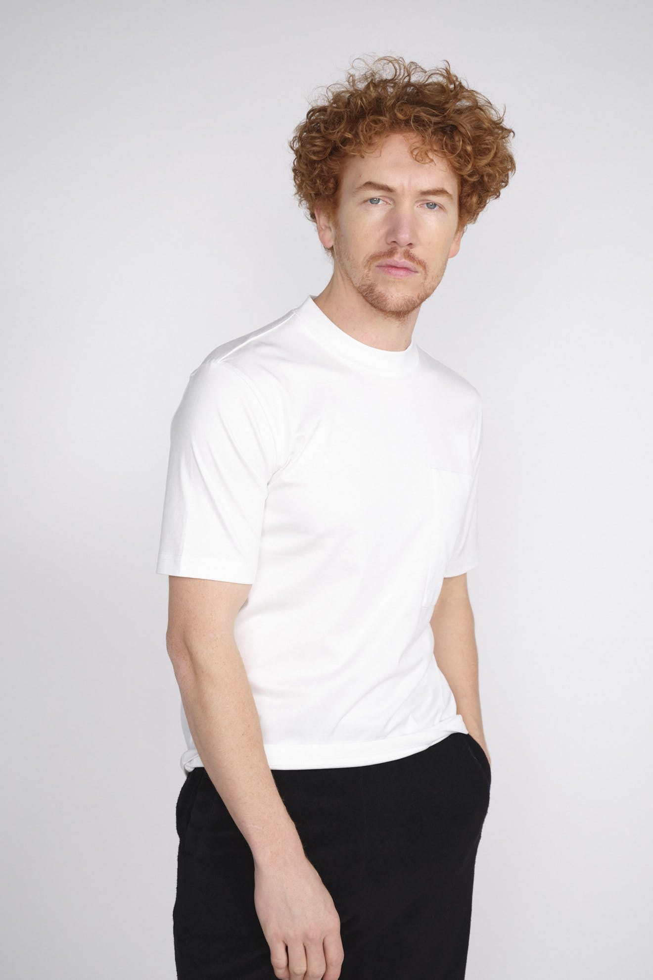 Stefan Brandt Eike - Maglietta in cotone bianco M