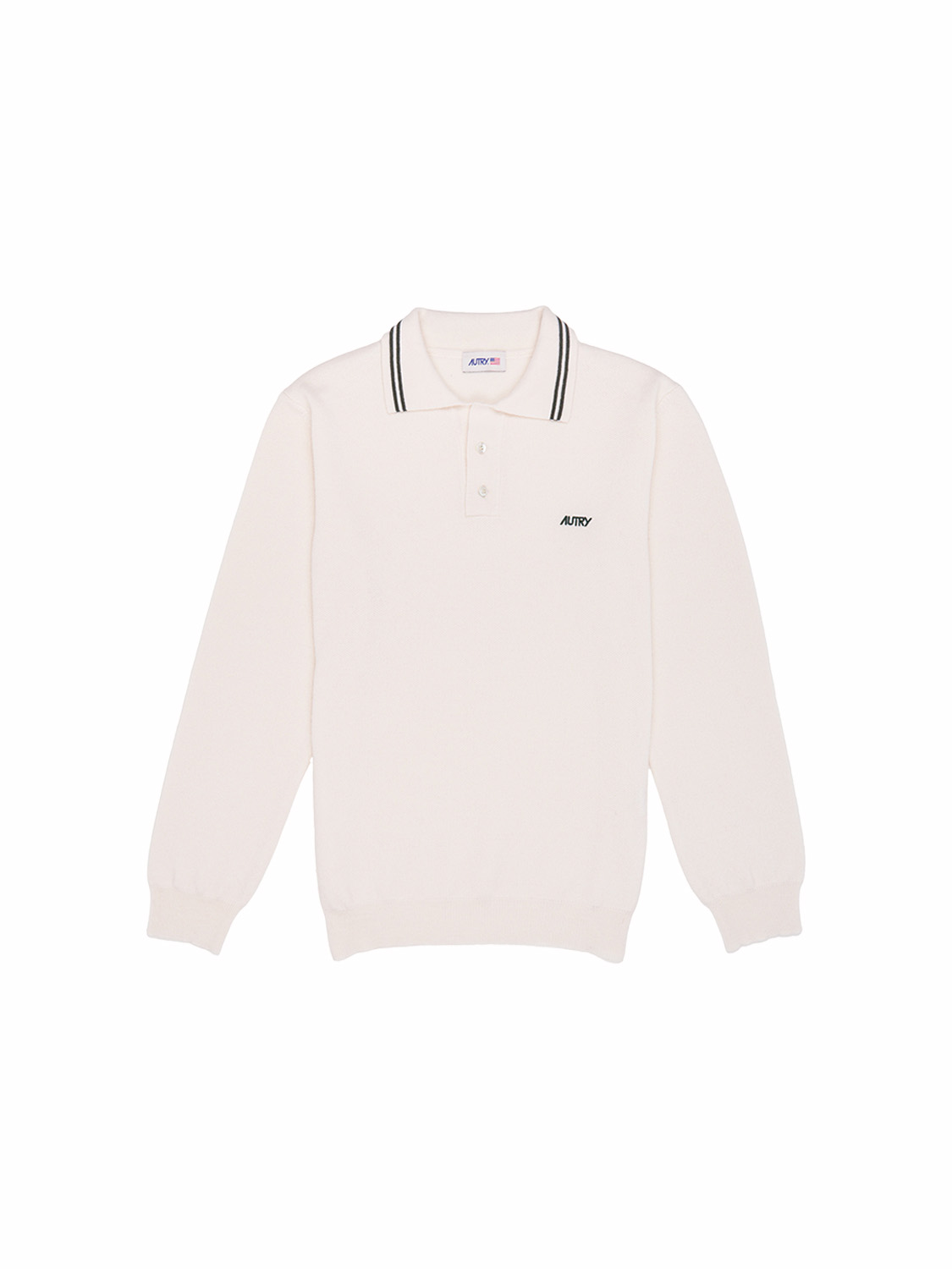 Ribbed polo shirt 