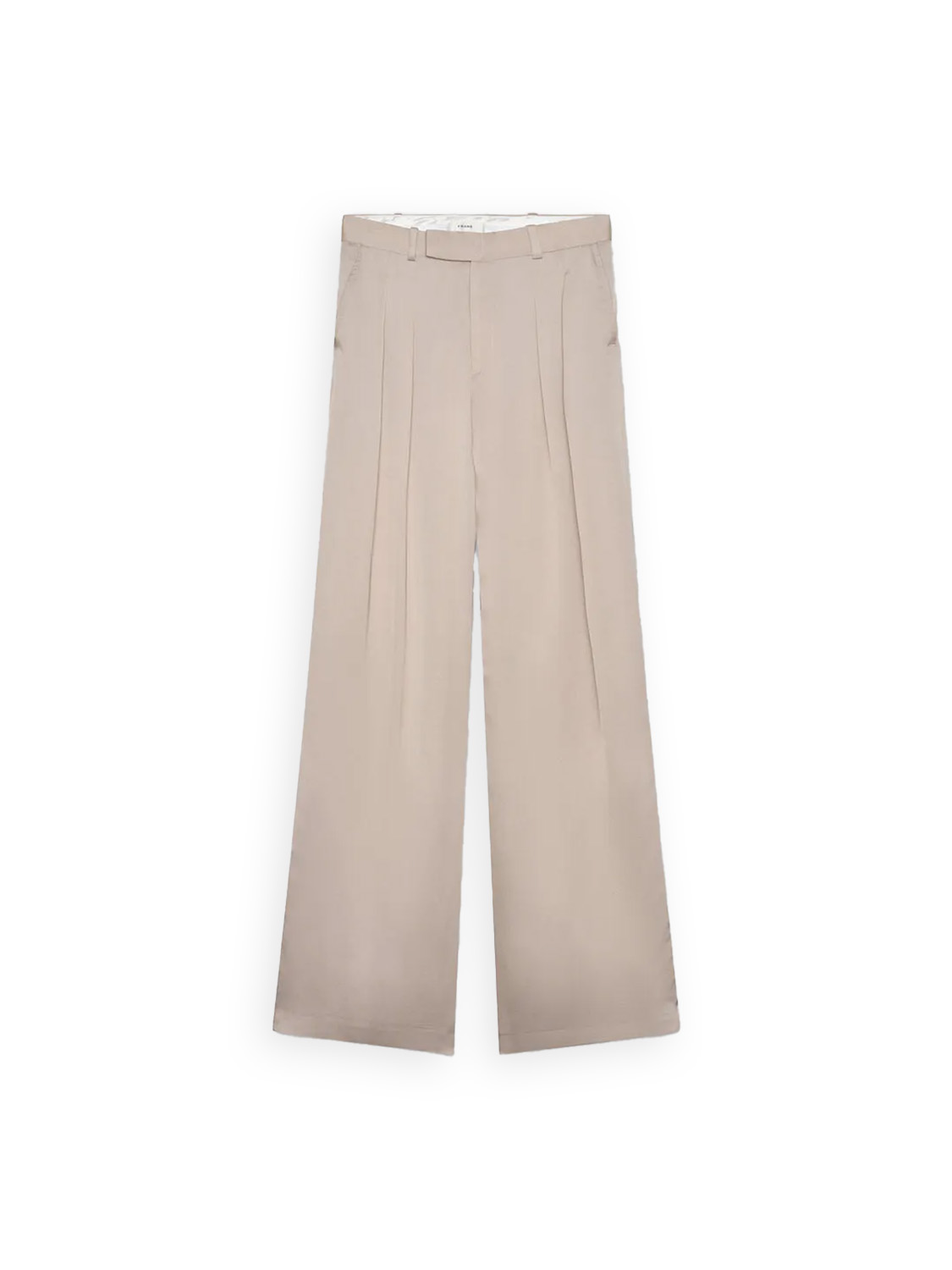 Frame Plissettato - pantalone con cintura plissettata   beige 36