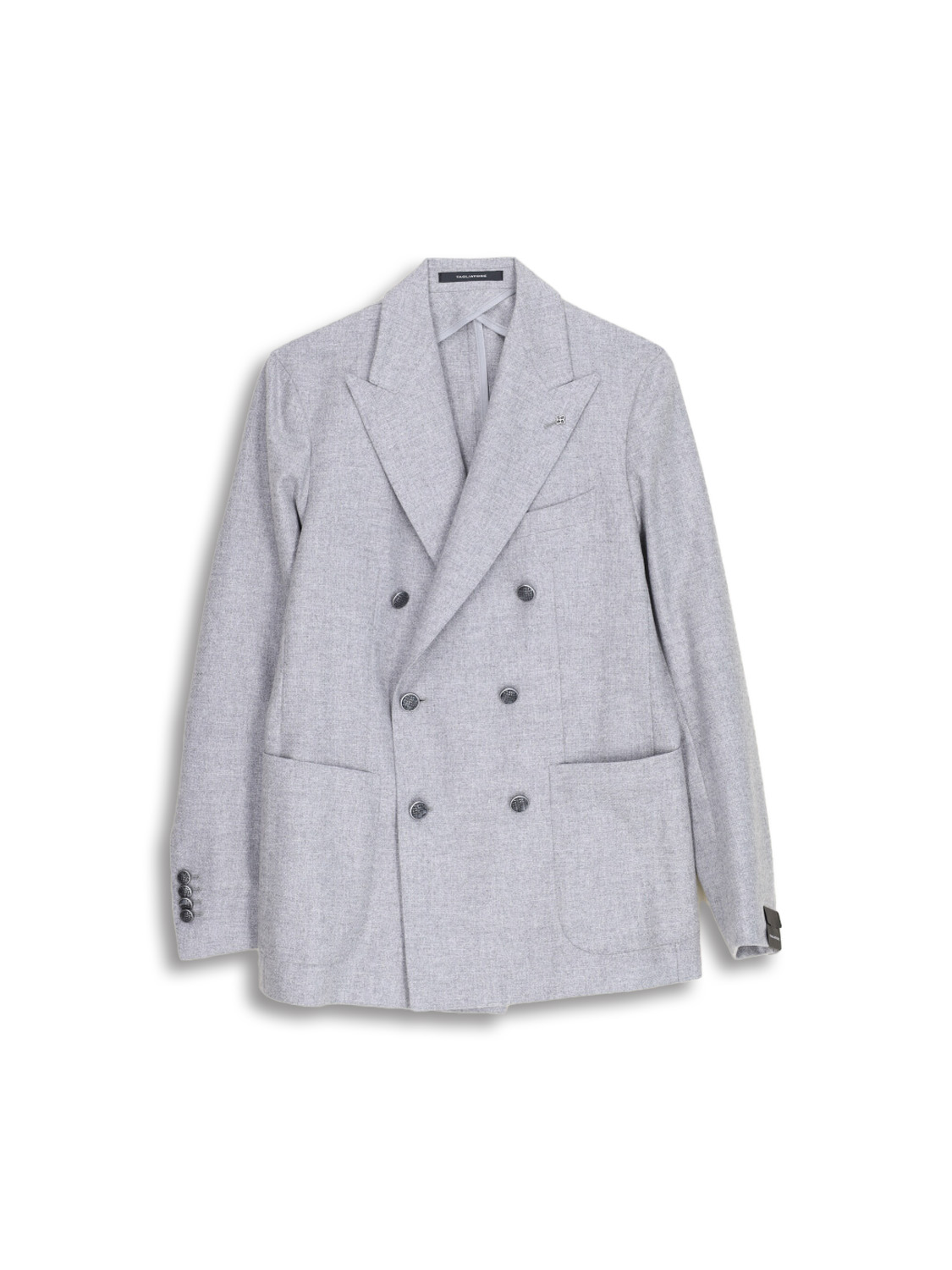 Double breasted jacket in virgin wool