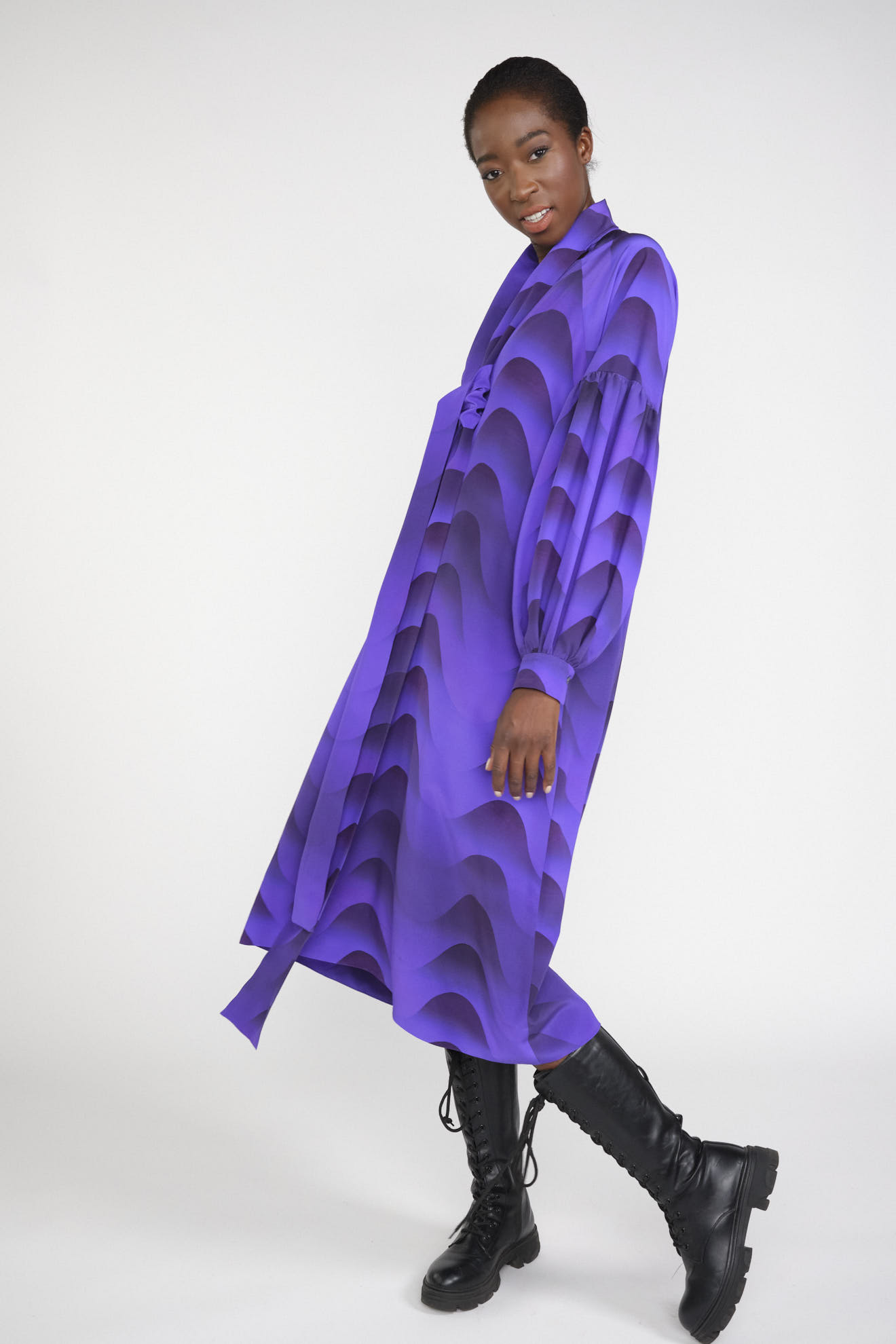 Odeeh Retro Wave Dress Odeeh Retro Wave Dress