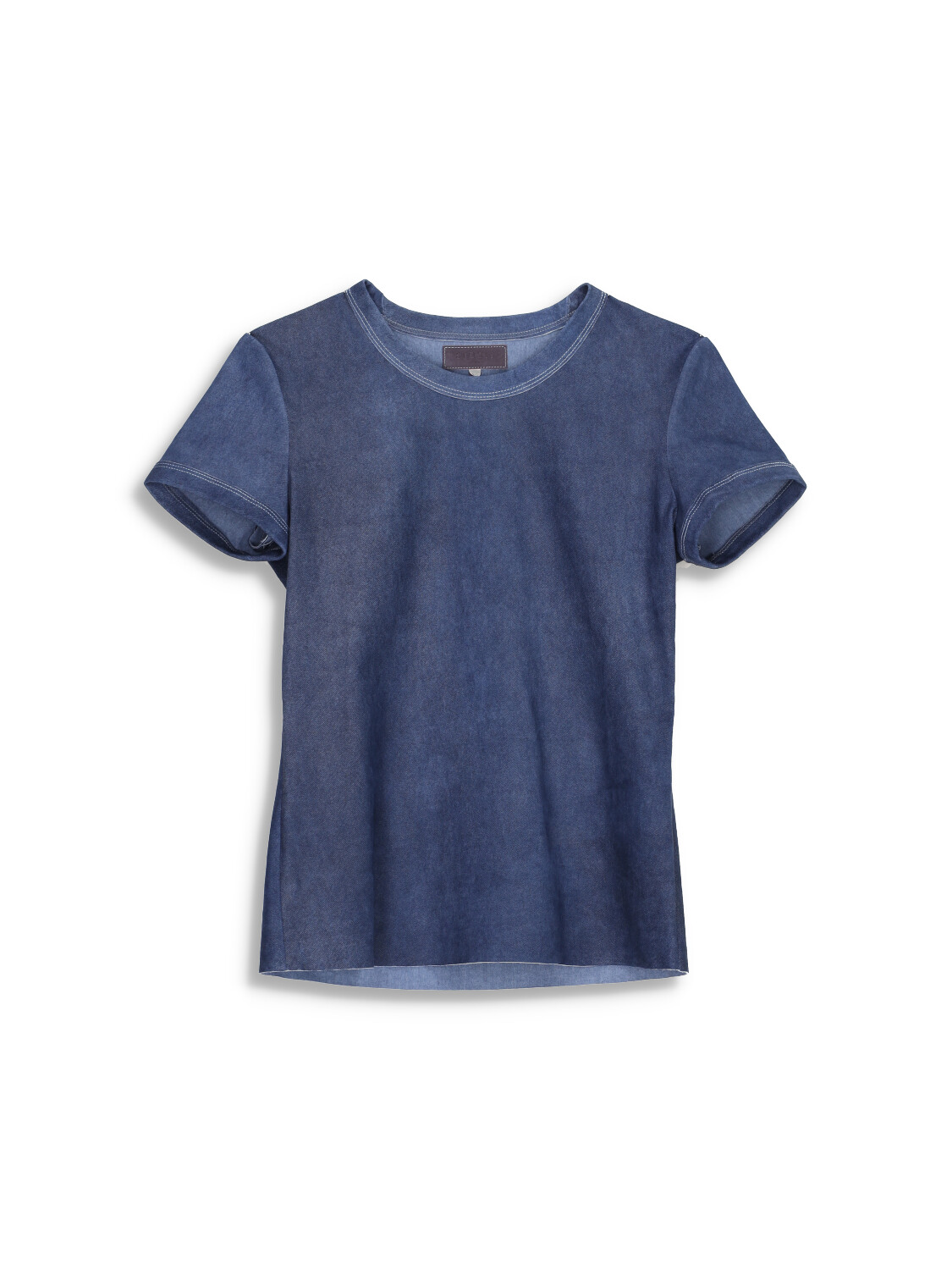 Stouls Stouls 05 – T-Shirt aus Lammleder  blau M