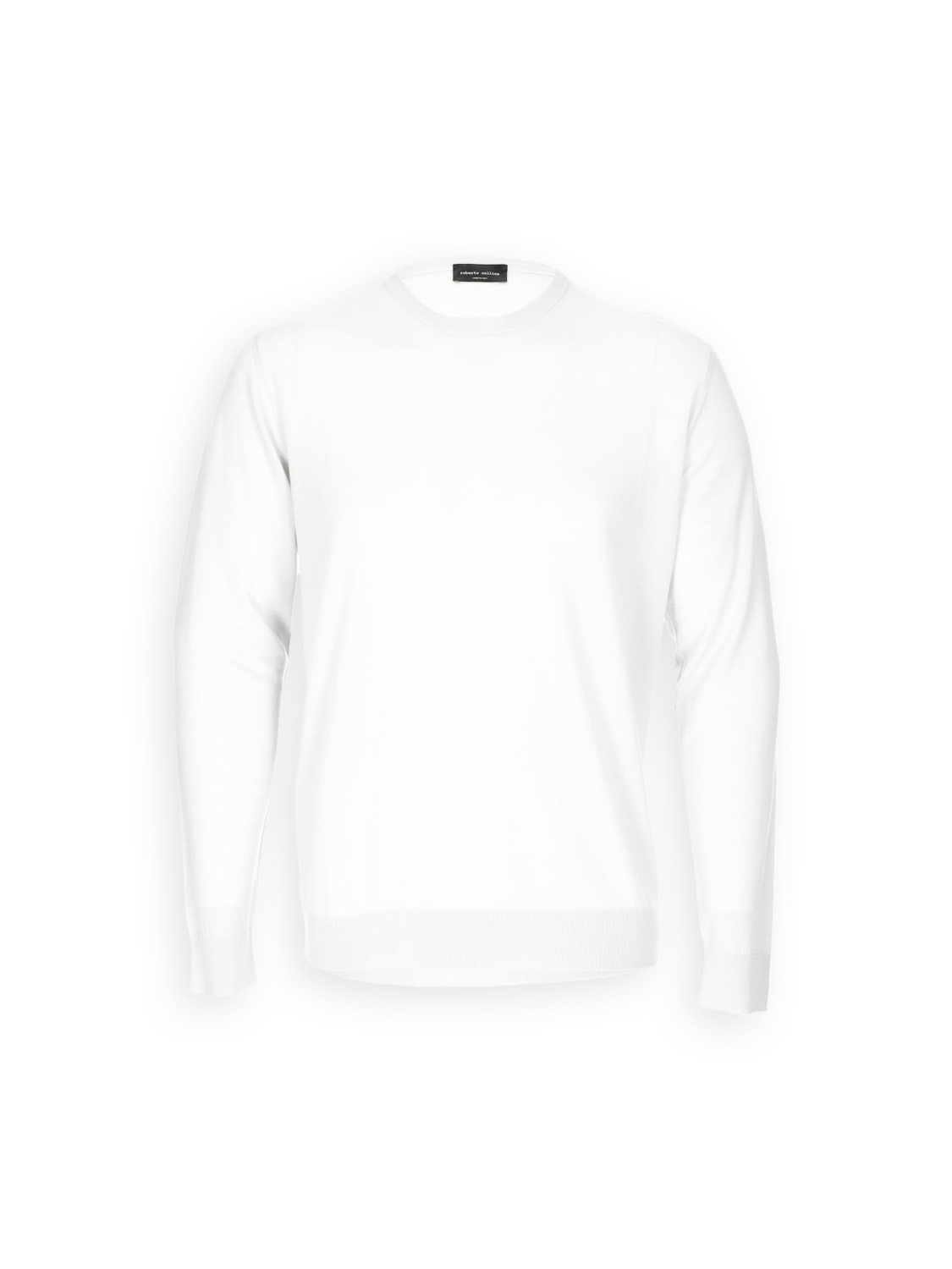 Roberto Collina Girocollo ML - Lightweight virgin wool jumper  grey 54