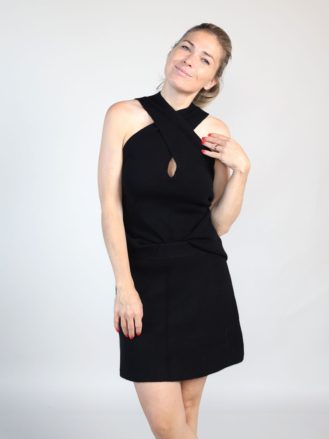 Lisa Yang Lyra – Cashmere top black XS/S