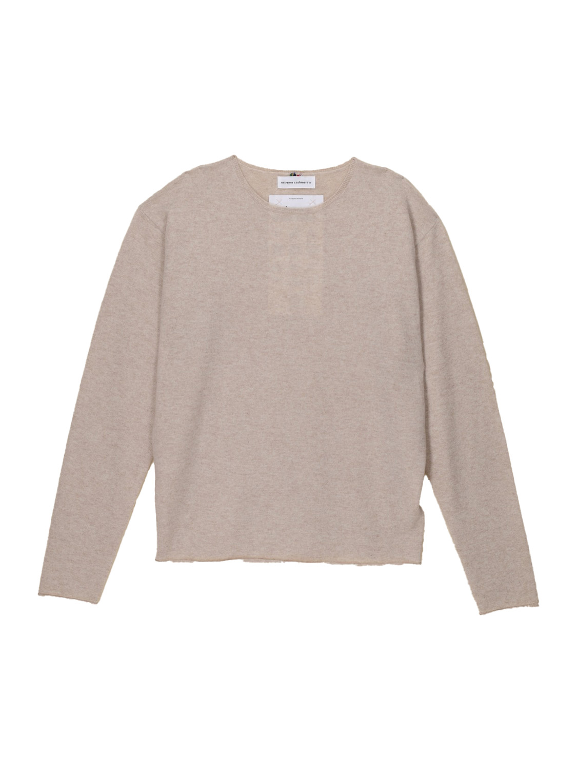 Extreme Cashmere N° 314 Pisces - Maglia leggera in cashmere   beige Taglia unica