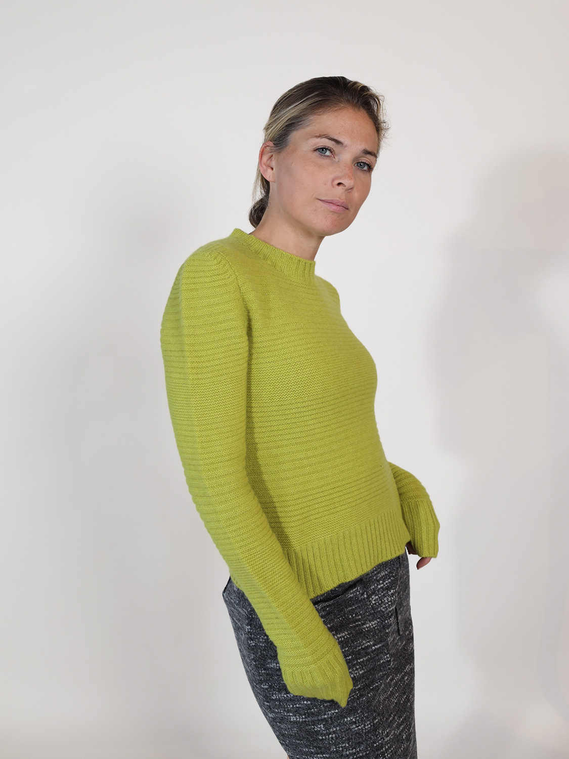 Antonia Zander Bahia – Strickpullover   grün S