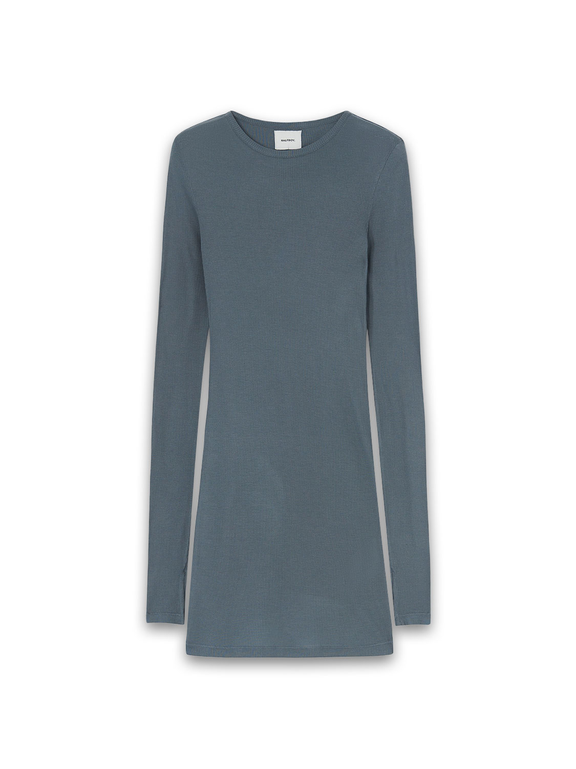 Halfboy Ribbed mini dress  grey S