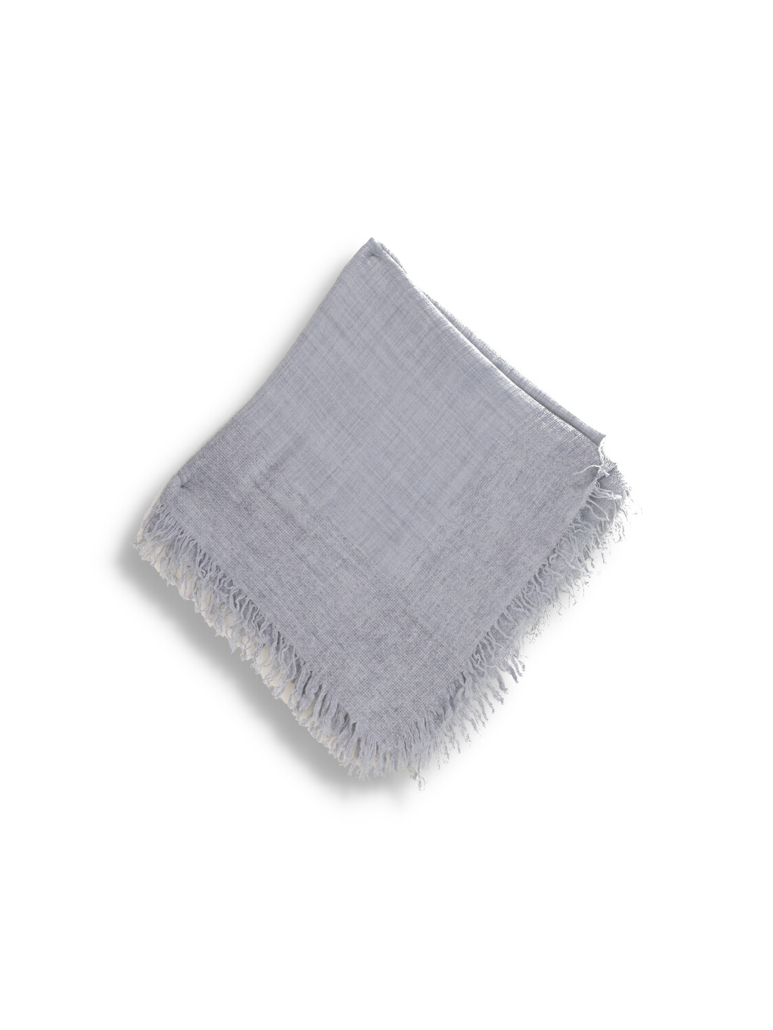 Isadora - Rectangular Scarf with Fringe Details