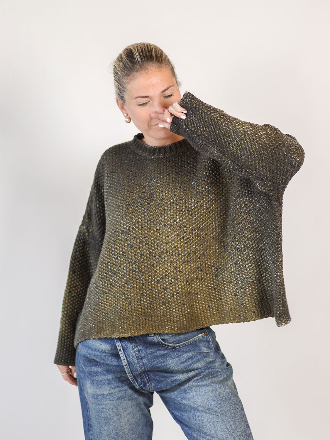 Avant Toi Wool and cashmere blend sweater khaki XS Avant Toi Wool and cashmere blend sweater khaki XS